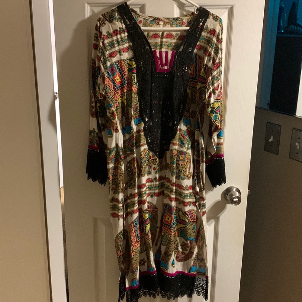 Elephant themed Indian Kurti